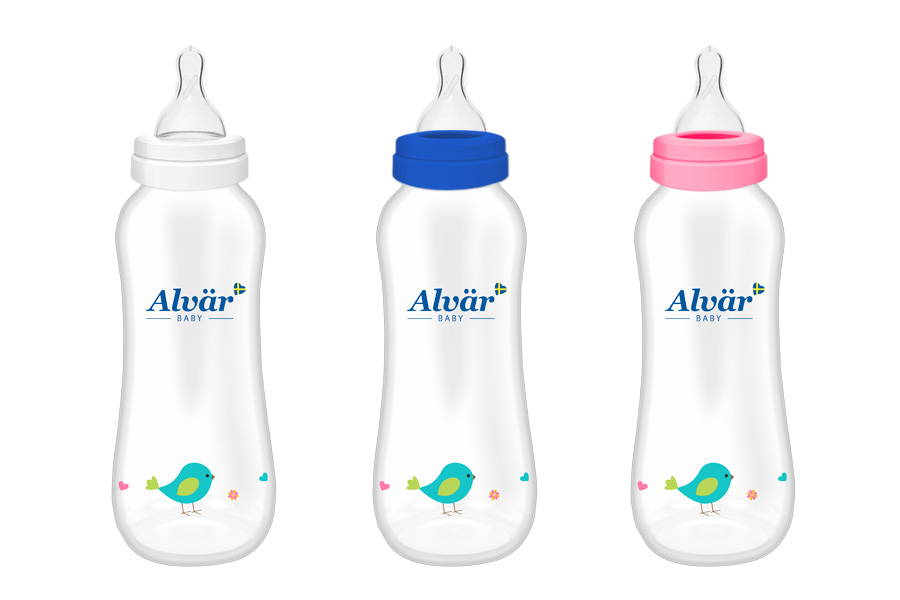 klein Vertrek Knorrig Babyflesjes 250ml - Alvar Baby